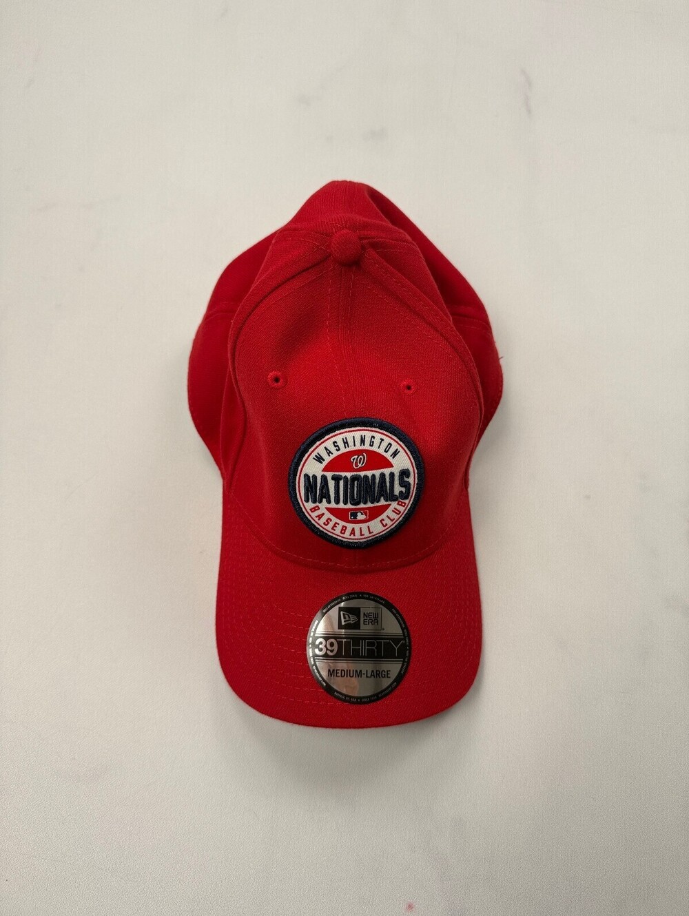 New Era Washington Nationals Hat Red Modern Varsity - Medium/Large NWT